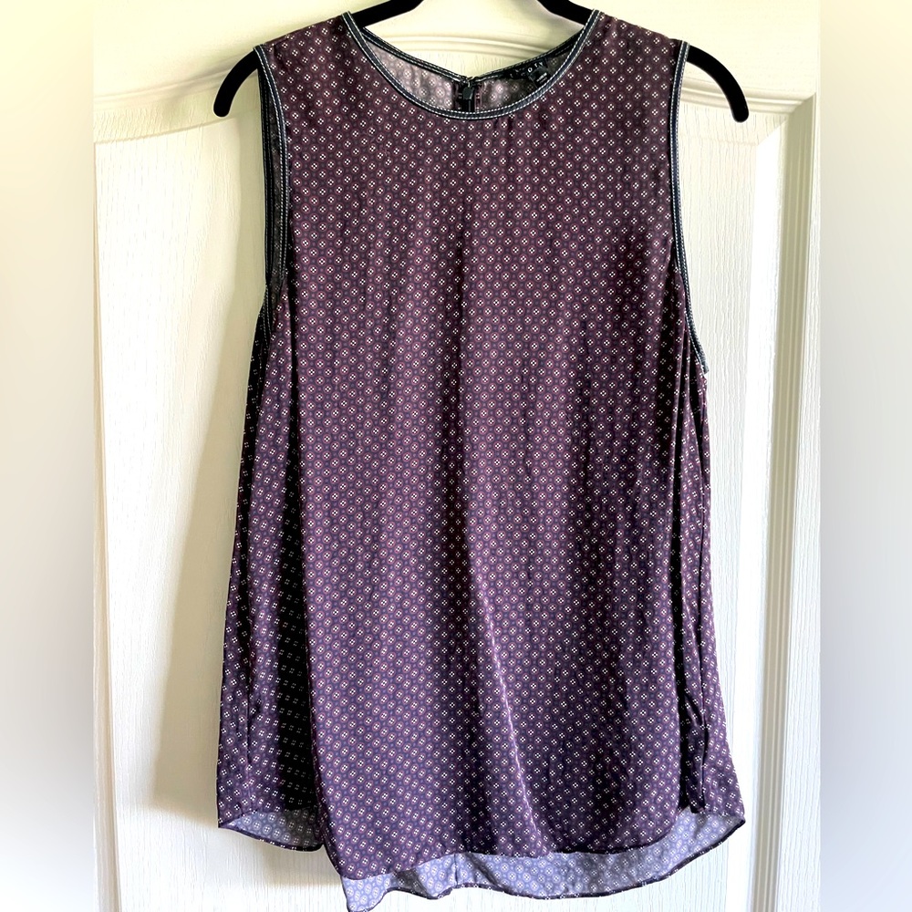 Theory silk blouse